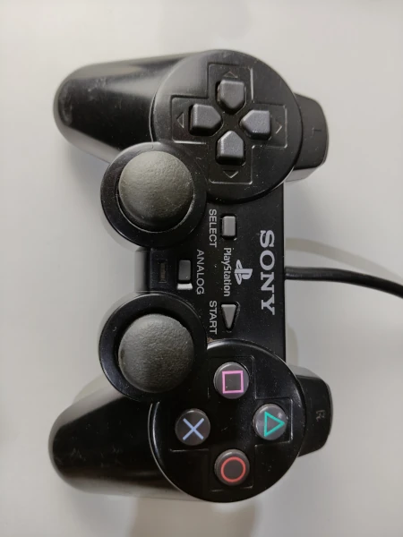 kontroler joypad konsoli playstation SCPH-10010 czarny