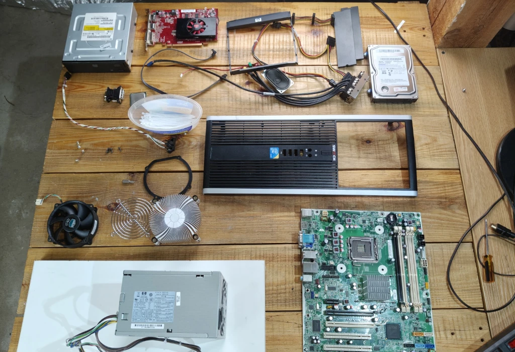 podzespoły komputera hp Compaq Elite 8000