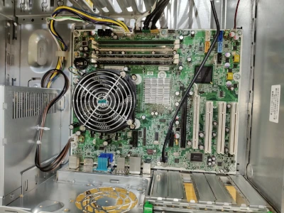 Compaq 8000 Elite składanie chłodzenie zamontowane na płycie głównej