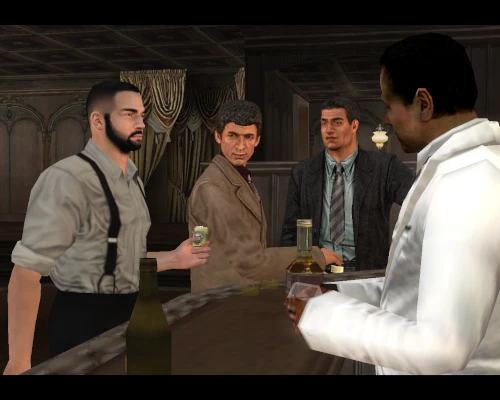 Aldo spotyka się z Paulie Gatto i Marty "Mnichem" Malone w barze