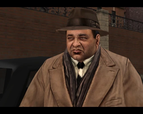 Peter Clemenza przed szpitalem